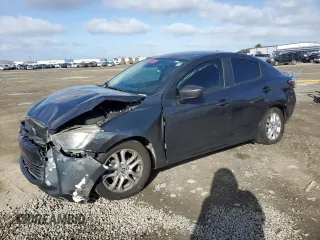 2017 Toyota Yaris iA with VIN 3MYDLBYV7HY182660, listed as a Copart auction lot 49681355 with 0 mi miles and Salvage Title. Bid and sale history available at carsss.com. Image 1.
