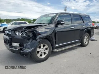 2011 Toyota 4Runner SR5 with VIN JTEZU5JR4B5018167, listed as a Copart auction lot 55336075 with 224,863 mi miles and Salvage title. Bid and sale history available at DreamBid. Image 1.