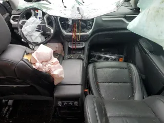 2022 GMC Acadia SLT with VIN 1GKKNUL49NZ103201, listed as a Copart auction lot 50155634 with Not provided miles and Salvage title. Bid and sale history available at DreamBid. Image 8.