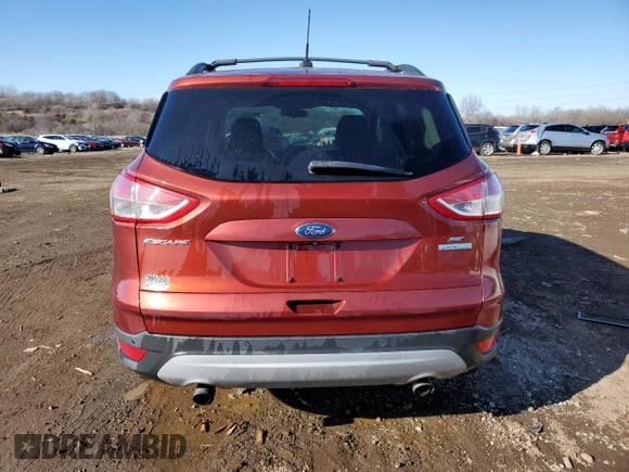 2014 Ford Escape SE with VIN 1FMCU0GXXEUD49389, listed as a Copart auction lot 48774145 with 104,066 mi miles and Salvage Title. Bid and sale history available at carsss.com. Image 6.