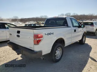 2013 Ford F-150 XL with VIN 1FTMF1EM0DKF06830, listed as a Copart auction lot 48296765 with 160,430 mi miles and Salvage title. Bid and sale history available at DreamBid. Image 3.