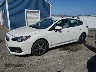 2023 Subaru Impreza Premium z VIN 4S3GTAV61P3717735, wystawiony jako Copart lot #48106715 z przebiegiem 23 954 mil mil oraz Szkoda całkowita • Salvage title. Historia ofert i sprzedaży dostępna na DreamBid. Obrazek 1.