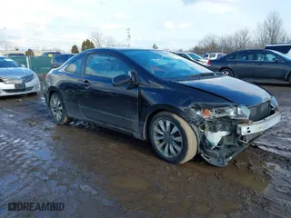 2010 Honda Civic Cpe EX-L with VIN 2HGFG1B90AH518115, listed as a IAAI auction lot 41467130 with 114,476 mi miles. Bid and sale history available at carsss.com. Image 1.