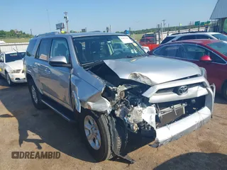 2016 Toyota 4Runner SR5 with VIN JTEZU5JR9G5143656, listed as a IAAI auction lot 42402146 with 107,073 mi miles and . Bid and sale history available at DreamBid. Image 1.