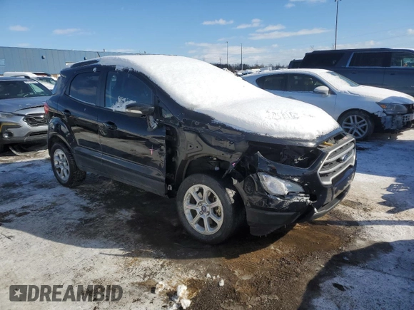 2021 Ford EcoSport SE with VIN MAJ3S2GE5MC450158, listed as a Copart auction lot 45462455 with 44,844 mi miles and Clean title. Bid and sale history available at DreamBid. Image 4.