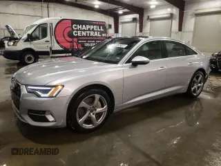 2024 Audi A6 Premium Plus with VIN WAUE3BF28RN028997, listed as a Copart auction lot 44252165 with 33,994 mi miles and Clean Title. Bid and sale history available at DreamBid. Image 1.