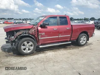 2013 Ram 1500 SLT with VIN 1C6RR7GT9DS542799, listed as a Copart auction lot 57600505 with 53,805 mi miles and Salvage title. Bid and sale history available at DreamBid. Image 1.