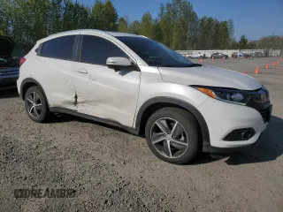 2022 Honda HR-V EX with VIN 3CZRU6H52NM756443, listed as a Copart auction lot 54507595 with 20,972 mi miles and Salvage Title. Bid and sale history available at carsss.com. Image 4.
