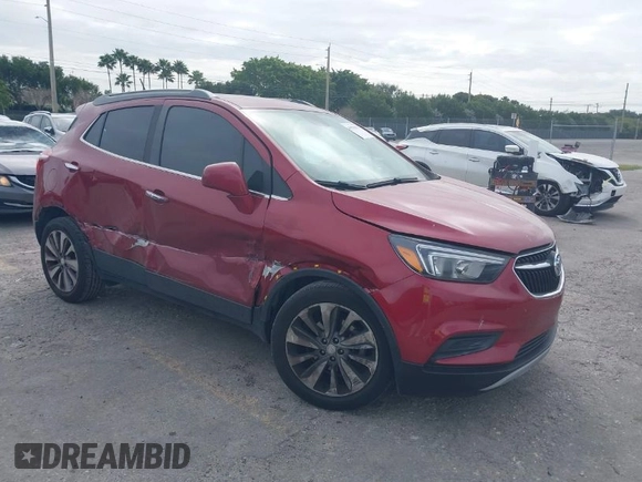 2020 Buick Encore Preferred with VIN KL4CJASBXLB021097, listed as a IAAI auction lot 41591073 with 66,099 mi miles and . Bid and sale history available at DreamBid. Image 1.