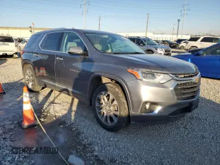 2020 Chevrolet Traverse Premier with VIN 1GNEVKKW8LJ129713, listed as a Copart auction lot 42385985 with 71,527 mi miles and Salvage Title. Bid and sale history available at carsss.com. Image 4.