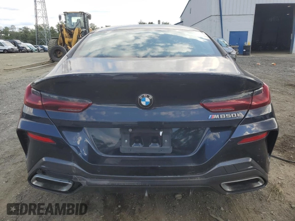 2020 BMW 8 Series M850i with VIN WBAGV8C02LCE36880, listed as a Copart auction lot 67080634 with 0 mi miles and Clean Title. Bid and sale history available at carsss.com. Image 6.