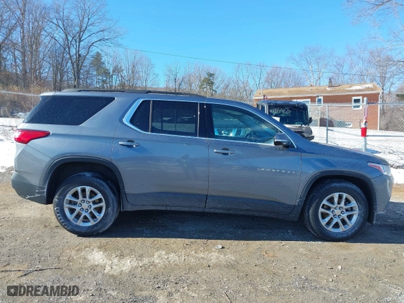 2020 Chevrolet Traverse LT Cloth with VIN 1GNEVGKW4LJ167615, listed as a IAAI auction lot 41622379 with 114,449 mi miles. Bid and sale history available at carsss.com. Image 14.