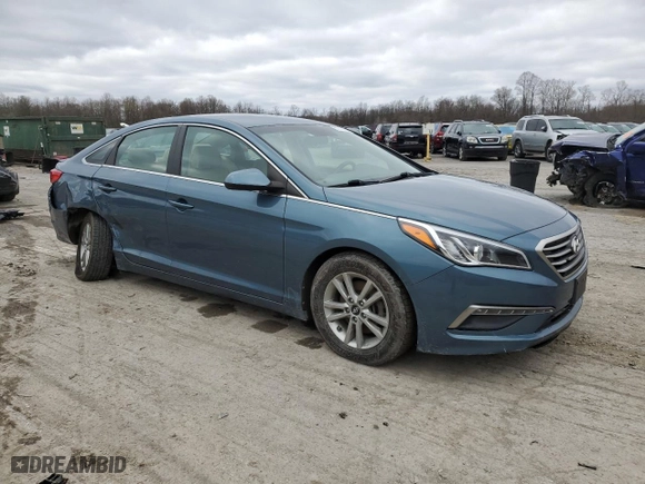 2015 Hyundai Sonata 2.4L SE with VIN 5NPE24AF0FH047521, listed as a Copart auction lot 51219405 with 172,470 mi miles and Salvage Title. Bid and sale history available at carsss.com. Image 4.