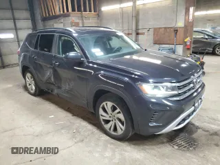 2023 Volkswagen Atlas SE with VIN 1V2KP2CA1PC515603, listed as a Copart auction lot 87450804 with 45,643 mi miles and Salvage title. Bid and sale history available at DreamBid. Image 4.