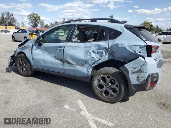 2022 Subaru Crosstrek Special Sports with VIN JF2GTHSC0NH219787, listed as a Copart auction lot 52015945 with 24,906 mi miles and Salvage title. Bid and sale history available at DreamBid. Image 2.