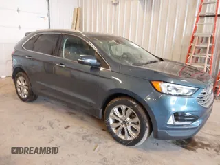 2019 Ford Edge Titanium with VIN 2FMPK4K99KBB95489, listed as a IAAI auction lot 41660757 with 60,286 mi miles. Bid and sale history available at carsss.com. Image 1.