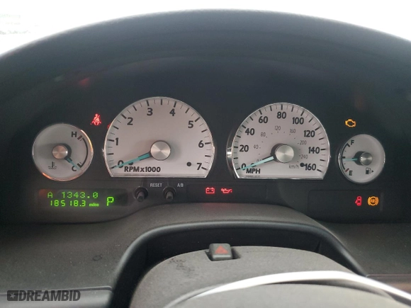 2003 Ford Thunderbird Deluxe with VIN 1FAHP60A13Y105202, listed as a Copart auction lot 74541534 with 18,518 mi miles and Non Repairable. Bid and sale history available at carsss.com. Image 9.