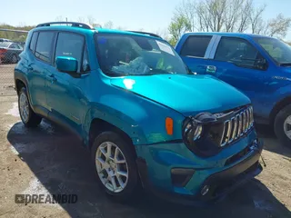 2020 Jeep Renegade Latitude with VIN ZACNJBBB3LPL02553, listed as a IAAI auction lot 42124918 with 72,899 mi miles and . Bid and sale history available at DreamBid. Image 1.