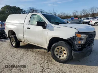 2023 Chevrolet Silverado 1500 Work Truck with VIN 3GCNAAEK1PG338225, listed as a Copart auction lot 47029905 with 92,482 mi miles and Clean Title. Bid and sale history available at carsss.com. Image 4.