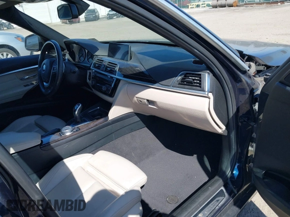 2017 BMW 3 Series 330i xDrive with VIN WBA8D9G37HNU65303, listed as a IAAI auction lot 41813598 with 43,072 mi miles. Bid and sale history available at carsss.com. Image 5.
