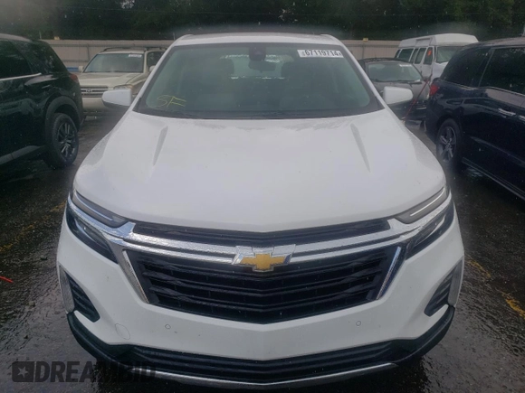 2022 Chevrolet Equinox LT with VIN 3GNAXTEV8NL160389, listed as a Copart auction lot 67119714 with 26,471 mi miles and Salvage Title. Bid and sale history available at carsss.com. Image 5.
