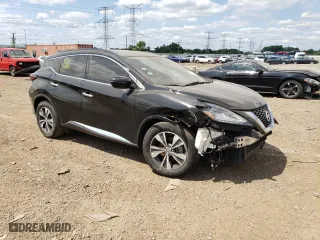 2020 Nissan Murano SV with VIN 5N1AZ2BS8LN141535, listed as a Copart auction lot 41480255 with 70,918 mi miles and Salvage Title. Bid and sale history available at carsss.com. Image 4.
