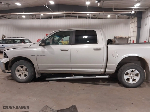 2010 Dodge Ram 1500 SLT with VIN 1D7RV1CT2AS186351, listed as a IAAI auction lot 40940549 with 170,165 mi miles. Bid and sale history available at carsss.com. Image 15.