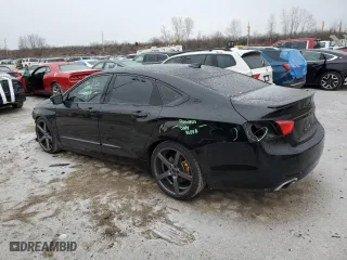 2018 Chevrolet Impala Premier with VIN 2G1125S33J9127022, listed as a Copart auction lot 44958275 with 128,327 mi miles and Salvage Title. Bid and sale history available at carsss.com. Image 2.