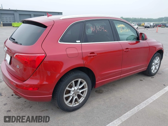 2010 Audi Q5 Premium Plus with VIN WA1LKAFP2AA052494, listed as a IAAI auction lot 42443407 with 161,654 mi miles and . Bid and sale history available at DreamBid. Image 4.