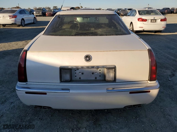 2002 Cadillac Eldorado with VIN 1G6EL12Y12B100821, listed as a Copart auction lot 83495214 with 36,358 mi miles and Clean Title. Bid and sale history available at carsss.com. Image 6.