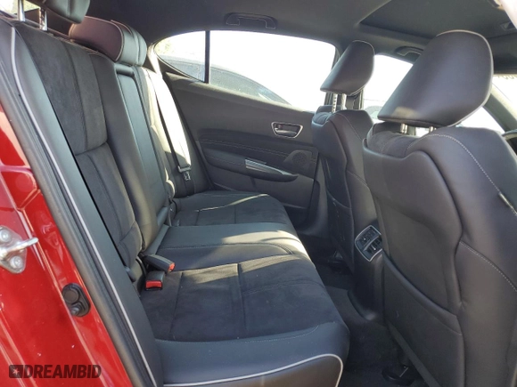 2019 Acura TLX w/A-Spec Pkg with VIN 19UUB3F61KA000581, listed as a Copart auction lot 52616485 with 99,771 mi miles and Non Repairable. Bid and sale history available at carsss.com. Image 10.