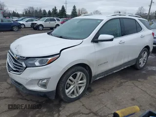 2019 Chevrolet Equinox Premier with VIN 2GNAXYEX4K6236060, listed as a IAAI auction lot 41498269 with 123,971 mi miles. Bid and sale history available at carsss.com. Image 2.