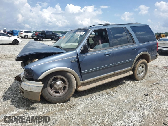 2002 Ford Expedition Eddie Bauer with VIN 1FMRU17L32LA47862, listed as a Copart auction lot 60877275 with Not provided miles and Salvage title. Bid and sale history available at DreamBid. Image 1.