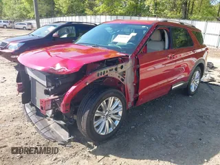 2021 Ford Explorer Limited with VIN 1FMSK7FH8MGB67160, listed as a IAAI auction lot 42030076 with 44,760 mi miles. Bid and sale history available at carsss.com. Image 6.