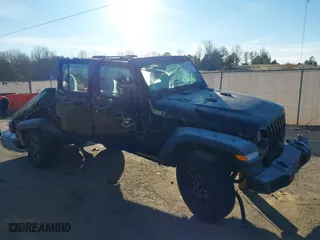 2021 Jeep Gladiator Sport S with VIN 1C6JJTAG4ML599463, listed as a IAAI auction lot 41312938 with 169,189 mi miles. Bid and sale history available at carsss.com. Image 6.