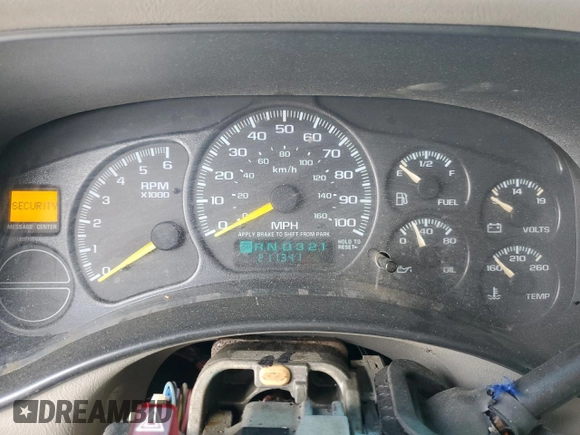 2000 GMC Sierra 1500 SLE with VIN 1GTEK19T6YZ288911, listed as a Copart auction lot 53538215 with 211,341 mi miles and Salvage Title. Bid and sale history available at DreamBid. Image 9.