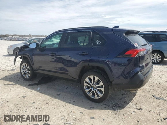 2023 Toyota RAV4 XLE Premium with VIN 2T3A1RFV2PW399766, listed as a Copart auction lot 54129895 with 18,238 mi miles and Salvage title. Bid and sale history available at DreamBid. Image 2.