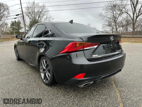 2019 Lexus IS 300 with VIN JTHC81D22K5035098, listed as a Copart auction lot 66982065 with 165,348 mi miles and Clean title. Bid and sale history available at DreamBid. Image 3.