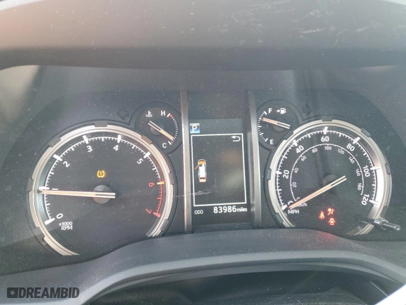 2022 Toyota 4Runner Limited with VIN JTEKU5JR2N6025554, listed as a Copart auction lot 45032995 with 83,986 mi miles and Salvage Title. Bid and sale history available at carsss.com. Image 9.