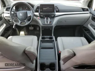 2018 Honda Odyssey EX-L with VIN 5FNRL6H73JB005389, listed as a Copart auction lot 53842505 with 125,514 mi miles and Clean Title. Bid and sale history available at carsss.com. Image 8.