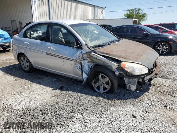 2011 Hyundai Accent GLS with VIN KMHCN4AC7BU619023, listed as a Copart auction lot 52868315 with 192,674 mi miles and Salvage Title. Bid and sale history available at carsss.com. Image 4.