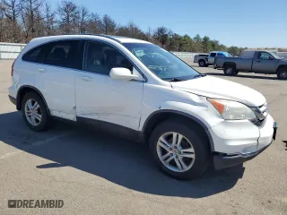 2010 Honda CR-V EX-L with VIN 5J6RE4H78AL075492, listed as a Copart auction lot 53428085 with 158,975 mi miles and Salvage Title. Bid and sale history available at carsss.com. Image 4.