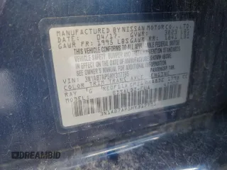 2017 Nissan Sentra SR z VIN 3N1AB7AP5HY317795, wystawiony jako Copart lot #58006745 z przebiegiem 59 563 mil mil oraz Nie do naprawy • Non repairable. Historia ofert i sprzedaży dostępna na DreamBid. Obrazek 13.