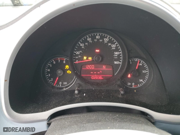 2012 Volkswagen Beetle 2.5L w/Sun/Sound/Nav PZEV with VIN 3VWJP7AT9CM618529, listed as a Copart auction lot 84940494 with 102,838 mi miles and Salvage Title. Bid and sale history available at carsss.com. Image 9.