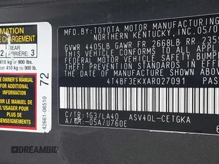 2010 Toyota Camry with VIN 4T4BF3EKXAR027091, listed as a IAAI auction lot 42017757 with 123,310 mi miles and . Bid and sale history available at DreamBid. Image 9.