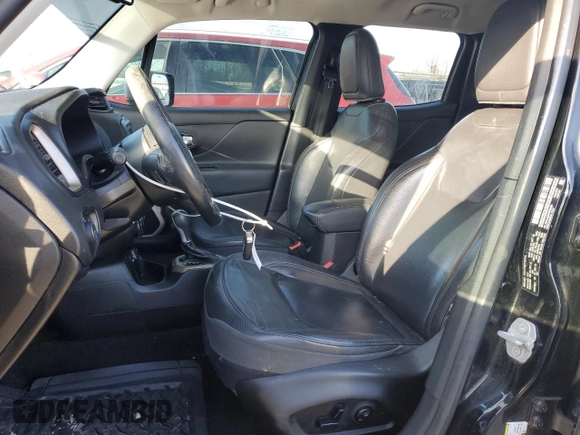 2017 Jeep Renegade Limited with VIN ZACCJADB7HPF08466, listed as a Copart auction lot 46665755 with 139,838 mi miles and Salvage title. Bid and sale history available at DreamBid. Image 7.