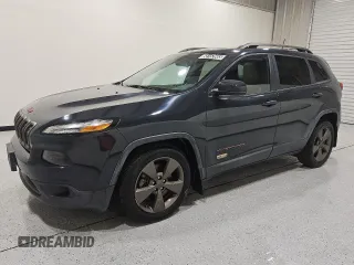 2016 Jeep Cherokee 75th Anniversary with VIN 1C4PJLCB4GW256675, listed as a Copart auction lot 58152665 with 154,796 mi miles and Clean title. Bid and sale history available at DreamBid. Image 1.