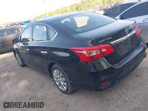 2019 Nissan Sentra S with VIN 3N1AB7AP3KY344694, listed as a IAAI auction lot 41980872 with 151,371 mi miles. Bid and sale history available at carsss.com. Image 3.