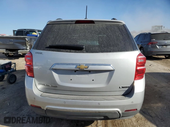 2017 Chevrolet Equinox Premier with VIN 2GNFLGEK4H6258827, listed as a Copart auction lot 85246444 with 94,704 mi miles and Salvage Title. Bid and sale history available at carsss.com. Image 6.