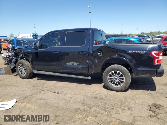 2019 Ford F-150 XL with VIN 1FTEW1EP4KFB89557, listed as a Copart auction lot 55915915 with 87,299 mi miles and Clean title. Bid and sale history available at DreamBid. Image 2.